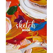 Blank Drawing Sketchbook: Notebook for Drawing, Writing, Painting, Sketching or Doodling, 8.5