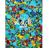 Blank Drawing Sketchbook: Notebook for Drawing, Writing, Painting, Sketching or Doodling, 8.5