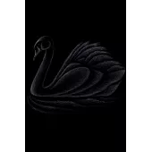 Notes: Black Swan / Medium Size Notebook with Lined Interior, Page Number and Daily Entry Ideal for Organization, Taking Note