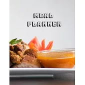 Meal Planner: 55 Week Meal Planner, Shopping List, Organizer Notebook & Productivity Journal. Planner For a Daily Meals, Tracker, Di