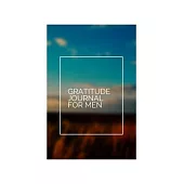 Gratitude journal: Gratitude journal for men 6x9 108pages