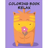 Coloring Book Relax: coloring pages with funny images to Relief Stress for kids and adults