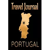 Travel Journal Portugal: Blank Lined Travel Journal. Pretty Lined Notebook & Diary For Writing And Note Taking For Travelers.(120 Blank Lined P