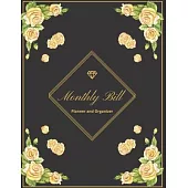 Monthly Bill Planner And Organizer: Monthly Bill Planner With Income List, Weekly Expense Tracker, Expense Tracker, Budget Planer, Bill Organizer, Bil