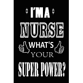 nurse in progress: journal notebook, for nursing student