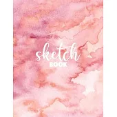 Blank Drawing Sketchbook: Notebook for Drawing, Writing, Painting, Sketching or Doodling, 8.5