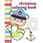 Christmas Coloring Book: Fun and Cute Coloring Book for Children, Preschool, Kindergarten age 3-5