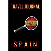 Travel Journal Spain: Blank Lined Travel Journal. Pretty Lined Notebook & Diary For Writing And Note Taking For Travelers.(120 Blank Lined P