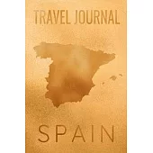 Travel Journal Spain: Blank Lined Travel Journal. Pretty Lined Notebook & Diary For Writing And Note Taking For Travelers.(120 Blank Lined P