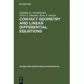 Contact Geometry and Linear Differential Equations