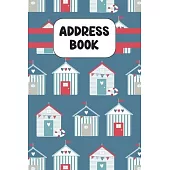 Address Book: Cute Address Book with Alphabetical Organizer, Names, Addresses, Birthday, Phone, Work, Email and Notes