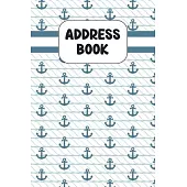 Address Book: Cute Address Book with Alphabetical Organizer, Names, Addresses, Birthday, Phone, Work, Email and Notes