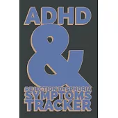 ADHD & Rejection Dysphoria Symptoms Tracker: 52 Week Diary Logbook Journal to Chart Progress with Attention-Deficit/Hyperactivity Disorder - Blue & Pe