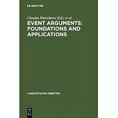 Event Arguments: Foundations and Applications