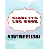 Medications Diabetes Log: One Year Log Record Diabetes Glucose Levels Days A Week Black Gold Marble Design Diary - Diabetic # Medicines Size 8.5