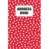 Address Book: Cute Address Book with Alphabetical Organizer, Names, Addresses, Birthday, Phone, Work, Email and Notes
