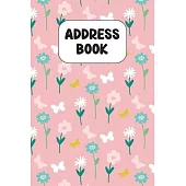 Address Book: Cute Address Book with Alphabetical Organizer, Names, Addresses, Birthday, Phone, Work, Email and Notes