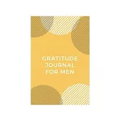 Gratitude journal: Gratitude journal for men 6x9 108pages