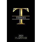 Teresa: 2020 Planner - Personalised Name Organizer - Plan Days, Set Goals & Get Stuff Done (6x9, 175 Pages)