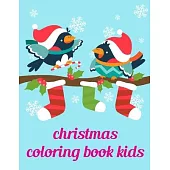 Christmas Coloring Book Kids: Christmas Book from Cute Forest Wildlife Animals