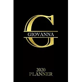 Giovanna: 2020 Planner - Personalised Name Organizer - Plan Days, Set Goals & Get Stuff Done (6x9, 175 Pages)