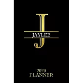 Jaylee: 2020 Planner - Personalised Name Organizer - Plan Days, Set Goals & Get Stuff Done (6x9, 175 Pages)