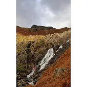 Notebook: Waterfall Cumbria Lake District England