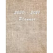 2020 - 2021 - Two Year Planner: Academic and Student Daily and Monthly Planner - July 2020 - June 2021 - Organizer & Diary - To do list - Notes - Mont