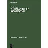 The Meaning of Information