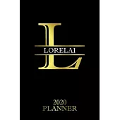 Lorelai: 2020 Planner - Personalised Name Organizer - Plan Days, Set Goals & Get Stuff Done (6x9, 175 Pages)