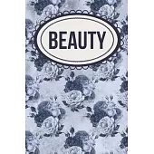 Makeup and Fashion Designer’’s Elegant Beauty Journal: Makeup Palette Planner and Fashion Design Sketchbook