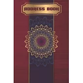 Address Book: Luxurious Floral Design. Easily Keep Track of Your Family and Friend’’s Addresses, Contact Details and Birthdays in a C