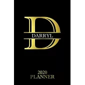 Darryl: 2020 Planner - Personalised Name Organizer - Plan Days, Set Goals & Get Stuff Done (6x9, 175 Pages)