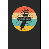 Get Faded Vintage: Barber Journal, Barber Shop Notebook, Gift for Barbers, Barber Birthday Present, Appointment Scheduling Book, Barber S