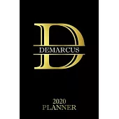 Demarcus: 2020 Planner - Personalised Name Organizer - Plan Days, Set Goals & Get Stuff Done (6x9, 175 Pages)