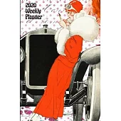2020 Weekly Planner: Compact 2020 Weekly Planner Flapper Dress Roaring Twenties 20s Vintage Fashion 1920s Gift for Women