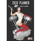 2020 Planner Weekly and Monthly: Harley Davidson Knucklehead Sexy Nurse Travel Companion (Jan 1, 2020 to Dec 31, 2020)
