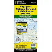 Voyageurs National Park and Paddle Routes [Map Pack Bundle]