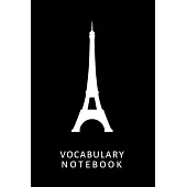 Vocabulary Notebook: French, 6