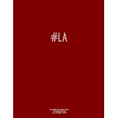 Notebook for Cornell Notes, 120 Numbered Pages, #LA, Burgundy Cover: For Taking Cornell Notes, Personal Index, 8.5