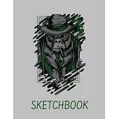 Sketchbook: Artist Sketch Book and Drawing Pad for Sketching, Drawing, Doodling Notepad 8.5