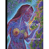 student notebook: Onyx, Lined, Soft Cover, Letter Size (8.5 x 11) Notebook: Large Composition Book, Journal