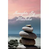 Thoughts By Mashika: Personalized Cover Lined Notebook, Journal Or Diary For Notes or Personal Reflections. Includes List Of 31 Personal Ca