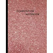 composition notebook: Smart Reusable Notebook - Dot-Grid Eco-Friendly Notebook with Cloth Included - Scarlet color Cover, Letter Size (8.5