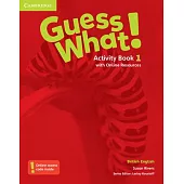 Guess What! Level 1 Activity Book with Online Resources British English