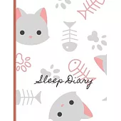 Sleep Diary: Daily Activities Tracker - Habits tracker to restore restful sleep - manage sleep problems - daily recording morning a