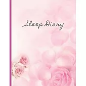 Sleep Diary: Daily Activities Tracker - Habits tracker to restore restful sleep - manage sleep problems - daily recording morning a