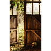 Notebook: Barn Doors Old Vintage Wooden Shed