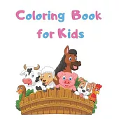 Coloring Book for Kids: An Activity Book for Toddlers and Preschool Kids