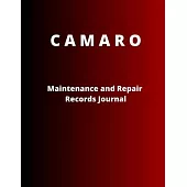 CAMARO Maintenance and Repair Records Journal